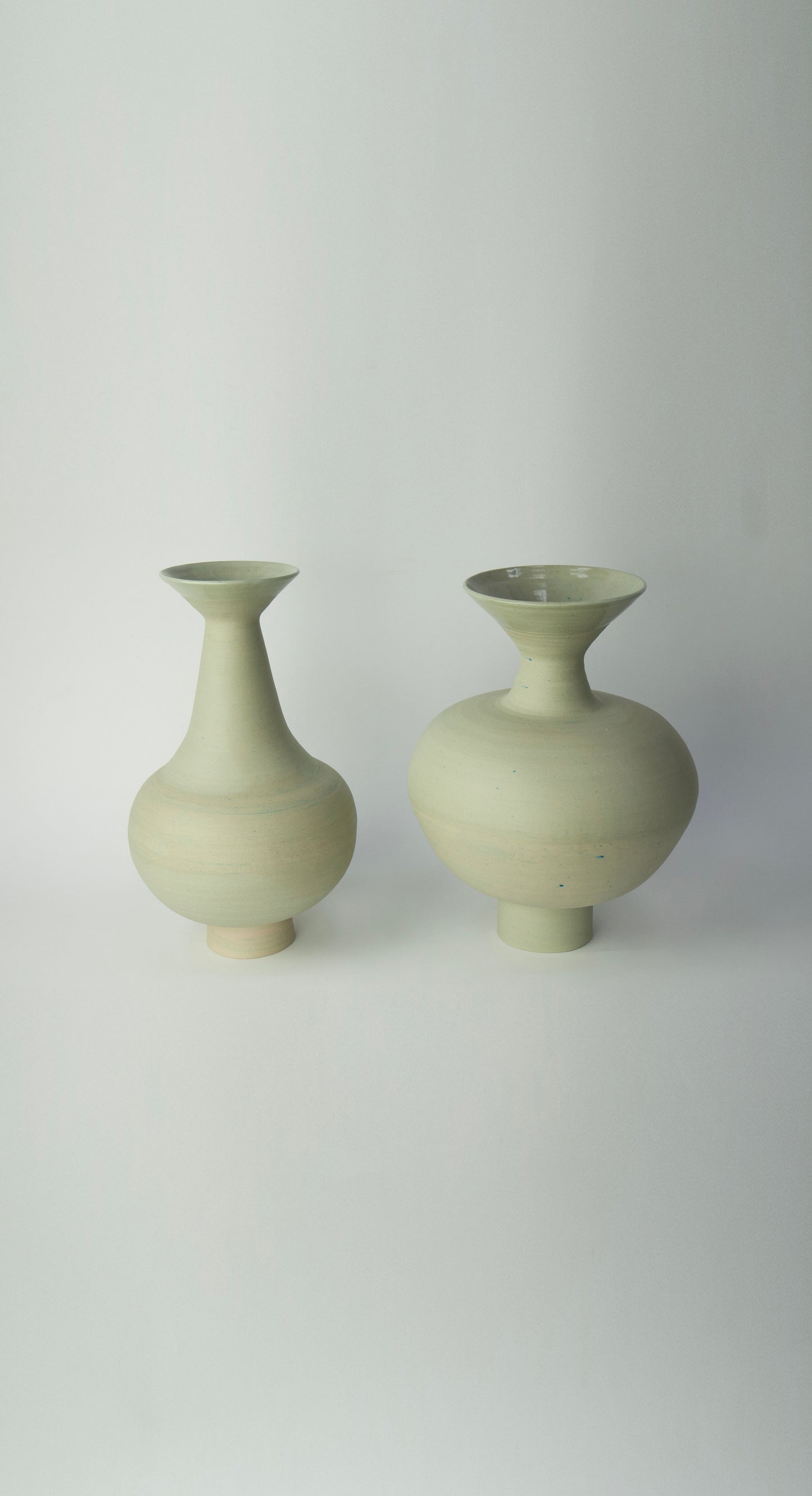 Sage Green Ceramic Vase