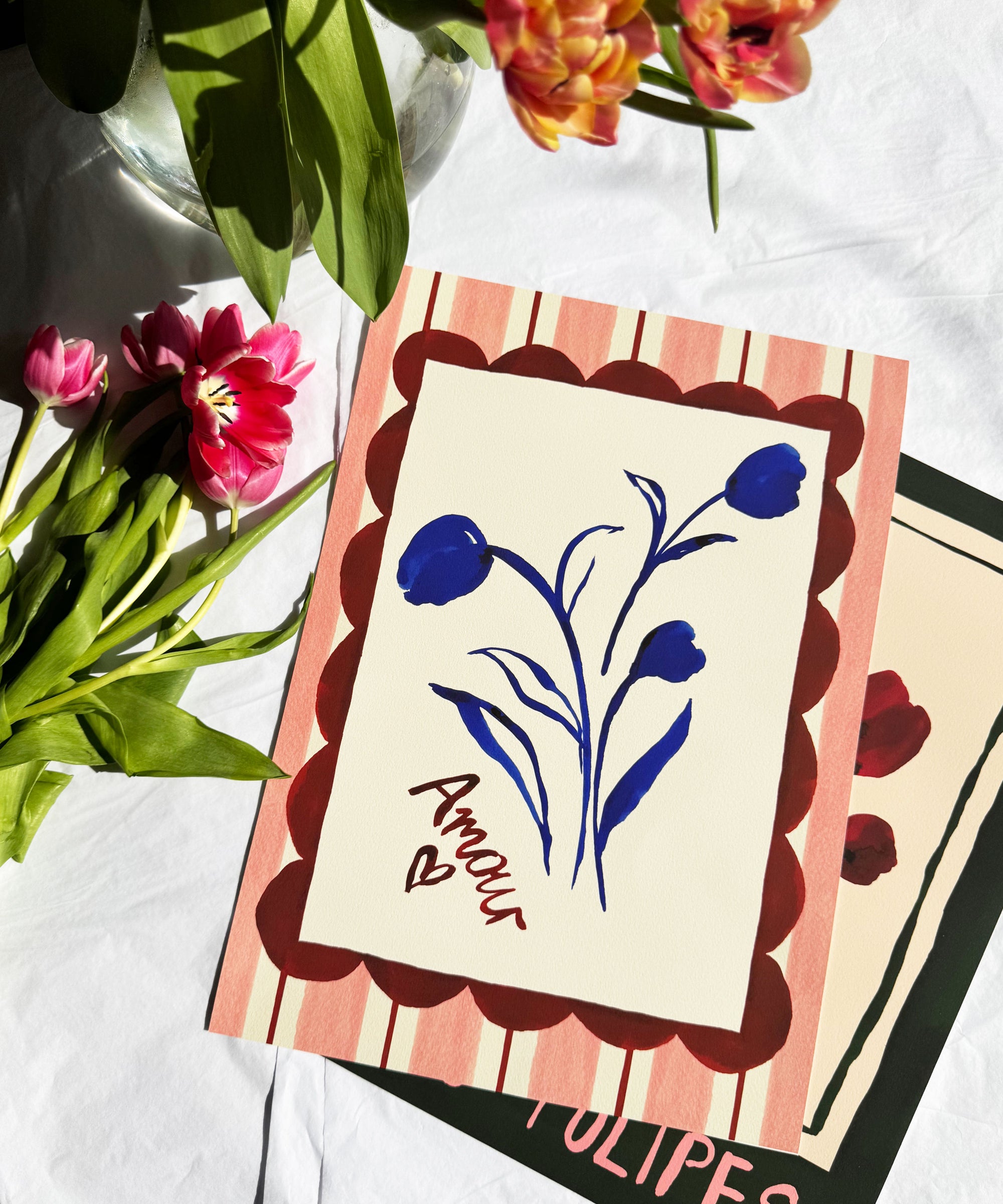 Amour (Love)- French Love Art Print