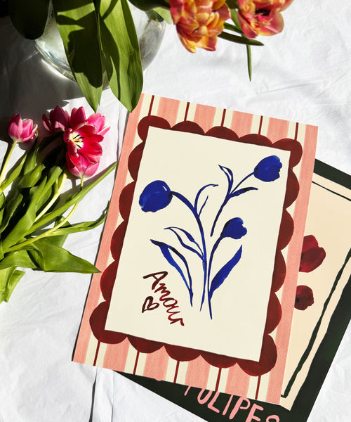 Amour (Love)- French Love Art Print