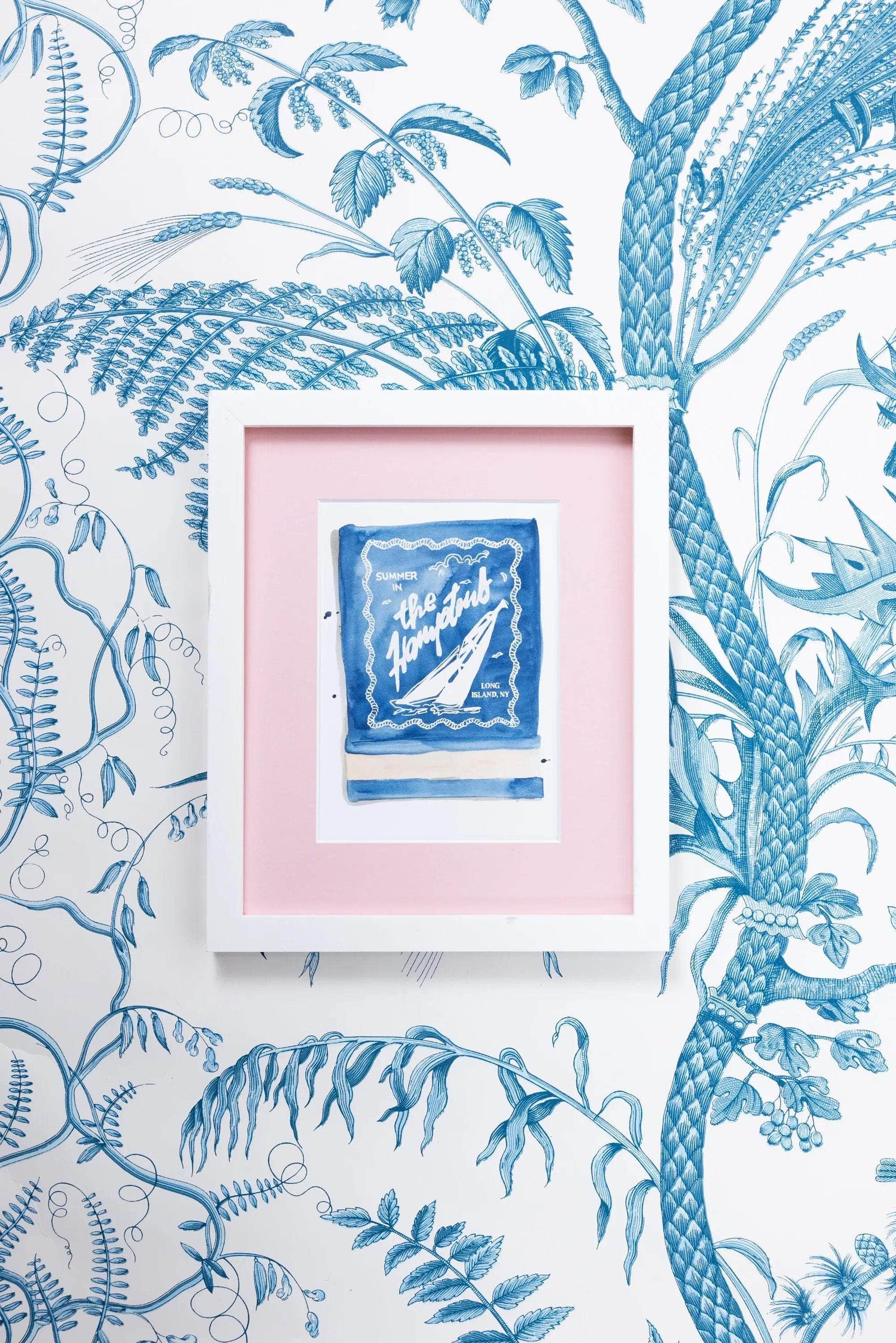 The Hamptons Matchbook Print