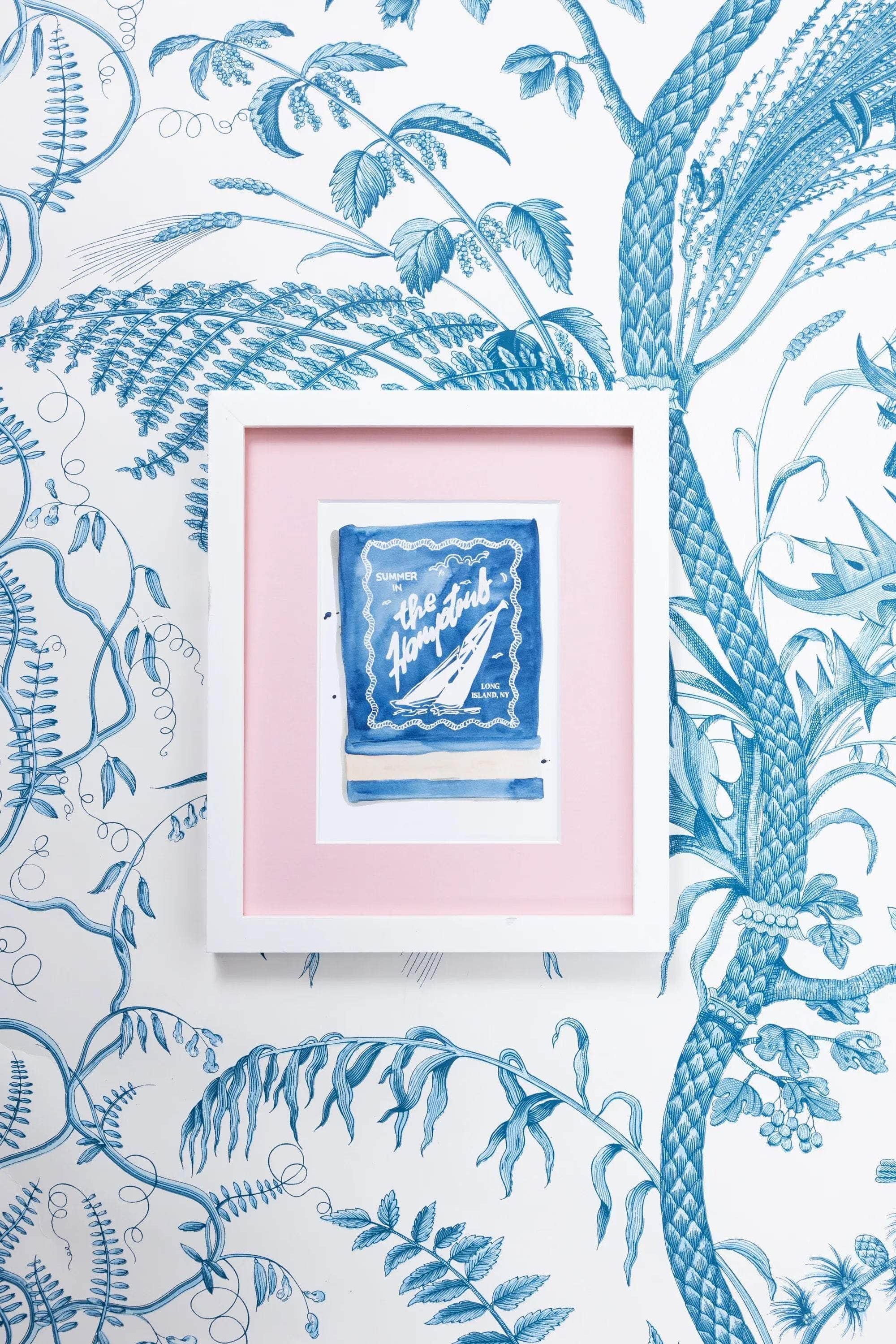 The Hamptons Matchbook Print