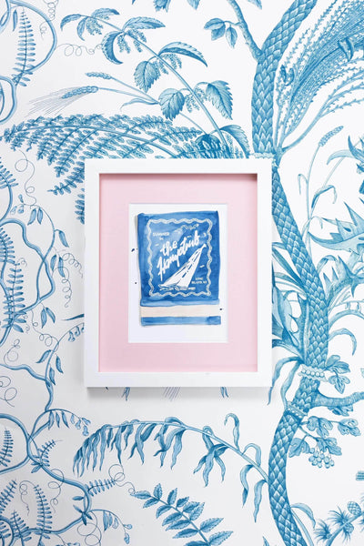 The Hamptons Matchbook Print