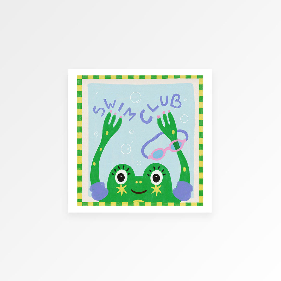 Swim Club Kids Print