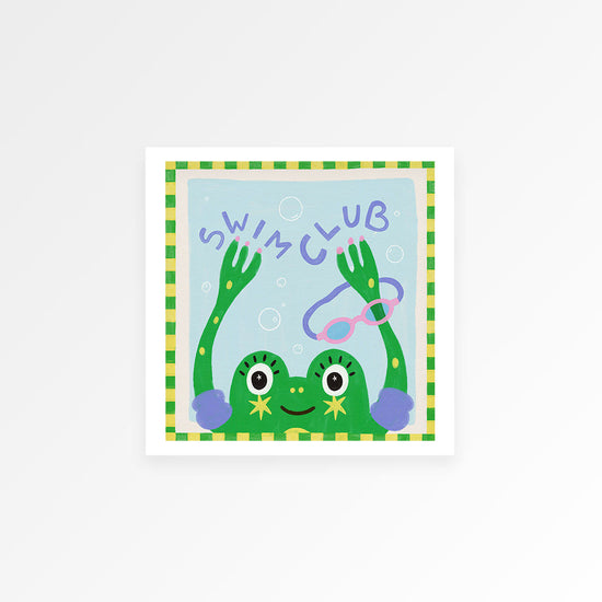 Swim Club Kids Print
