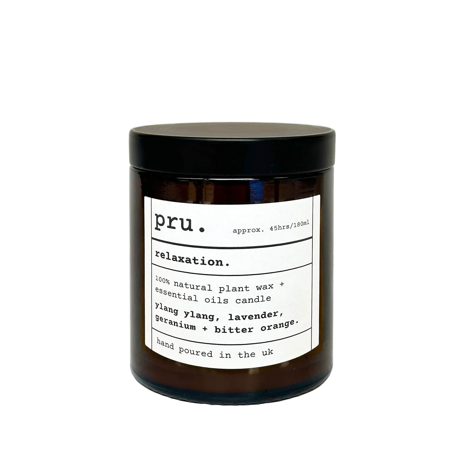 Apothecary 100% Essential Oil Massage Candle - Relaxation