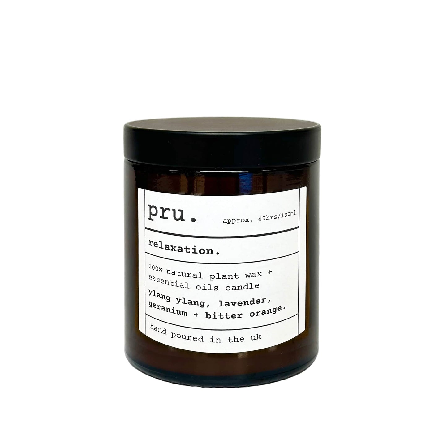 Apothecary 100% Essential Oil Massage Candle - Relaxation