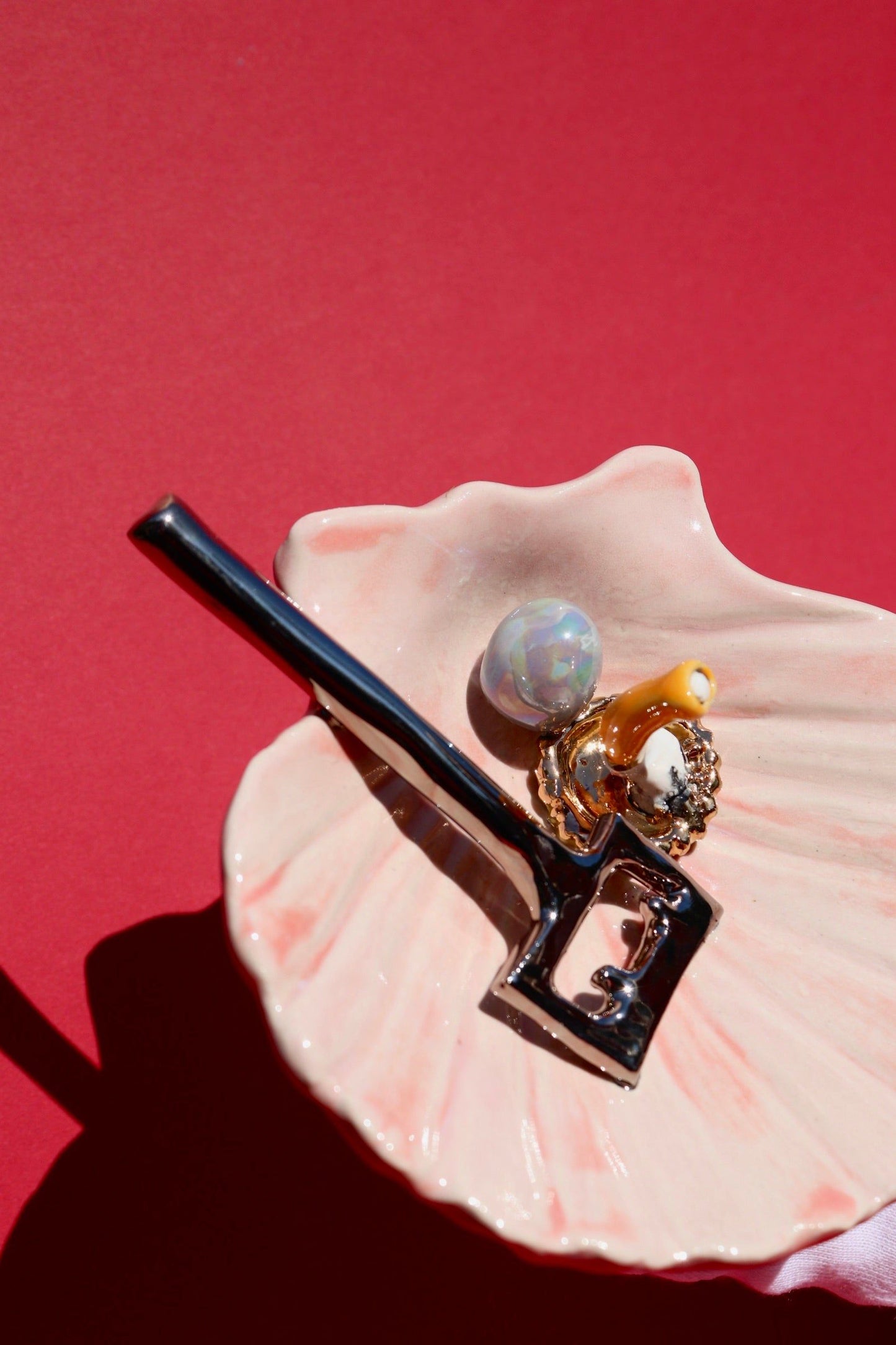 Bottle Opener Medium Shell Ashtray