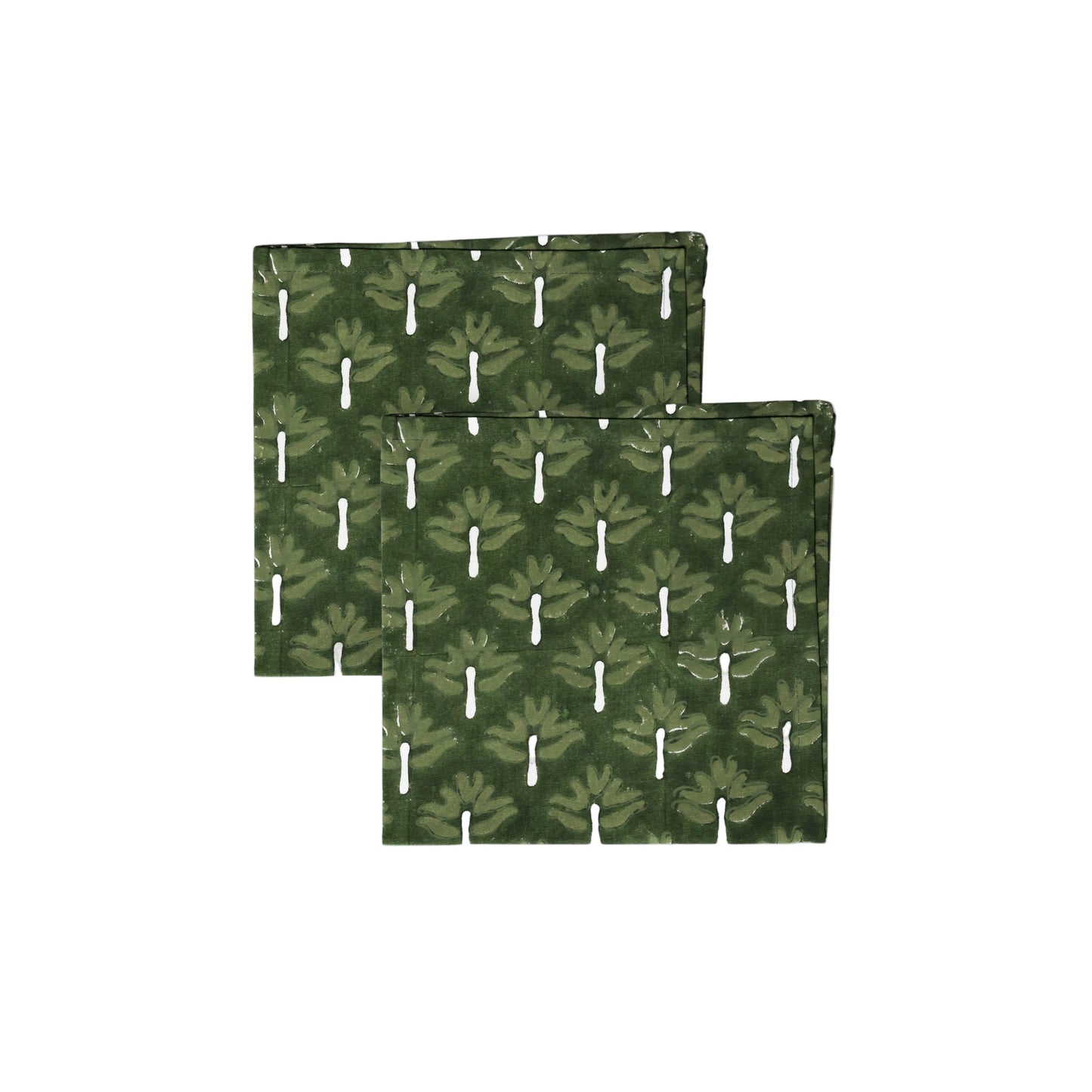 Zeenat Table Napkin - Chive Set of 2