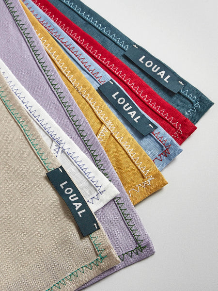 Irish Linen Hand & Tea Towel - White