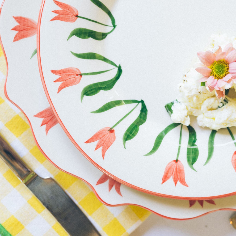 Fan Fan Dessert Plate