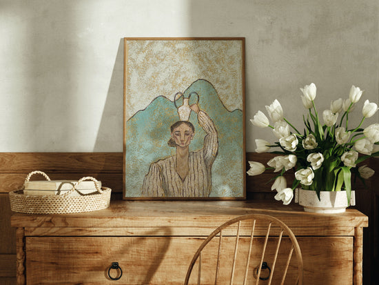 Water Bearer - Florence-inspired Art Print