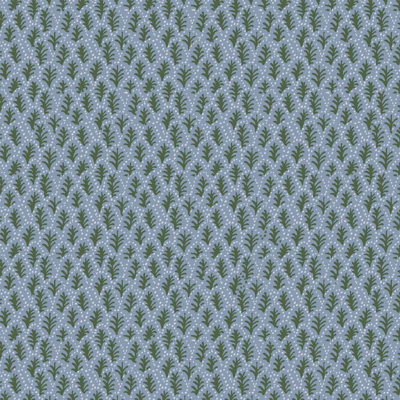 Trees II Fabric (Day Blue)