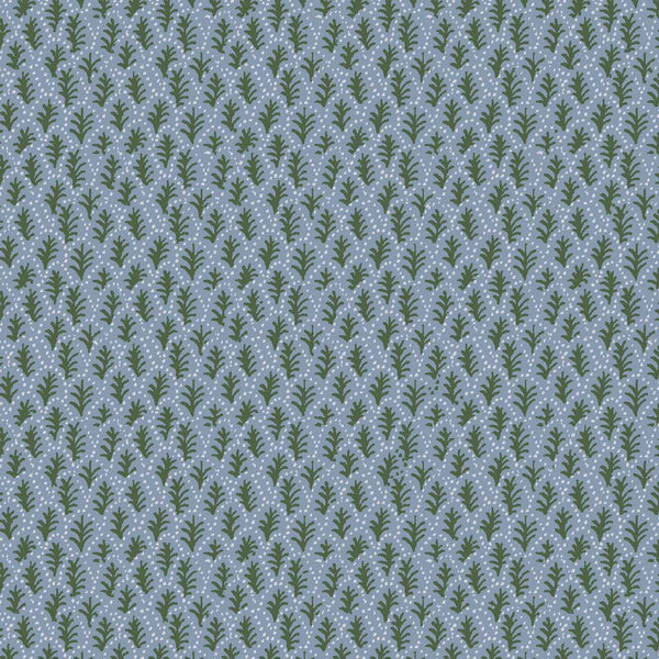 Trees II Fabric (Day Blue)