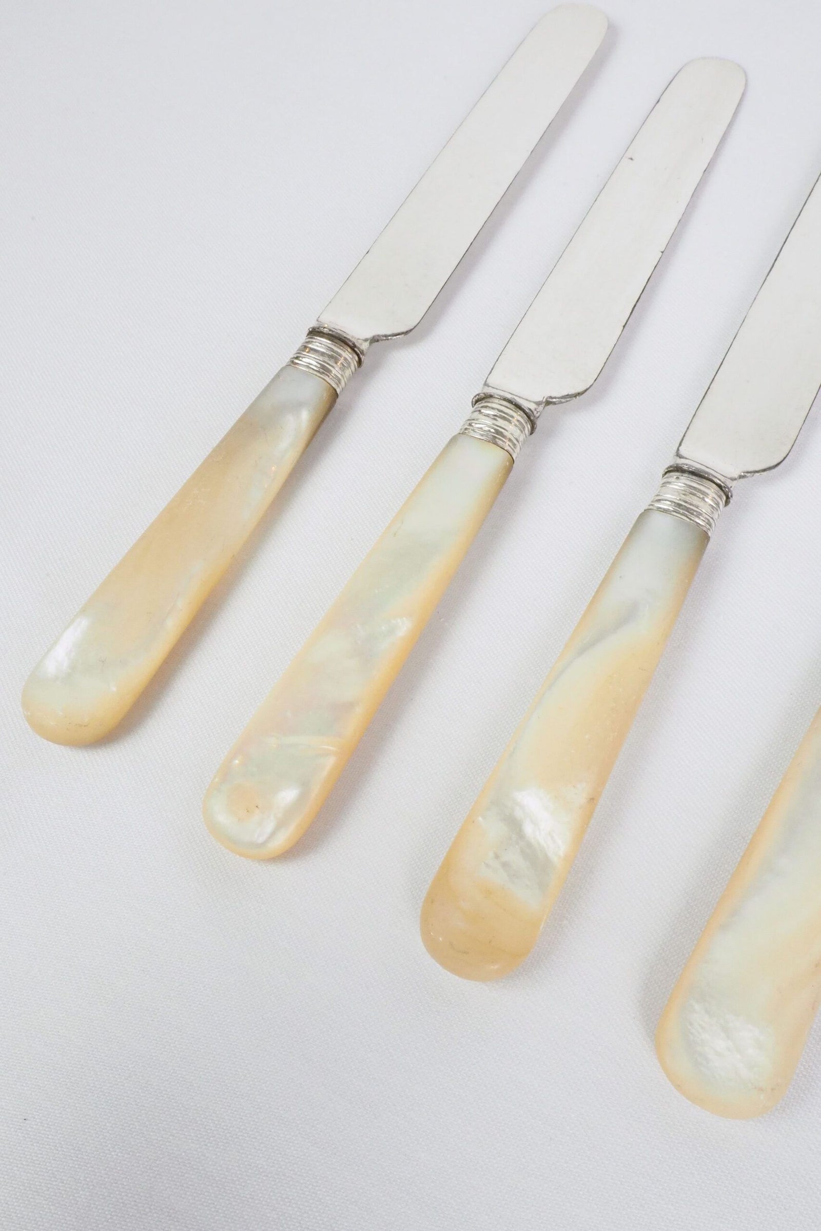 Antique Silver Plate Knives