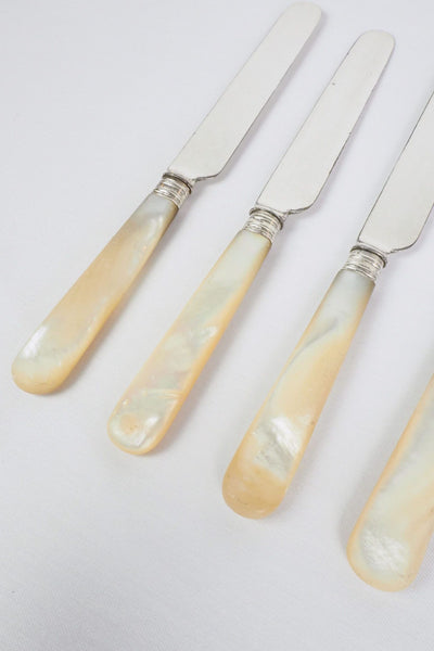 Antique Silver Plate Knives
