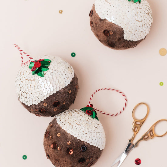 The Christmas Pudding Ornament