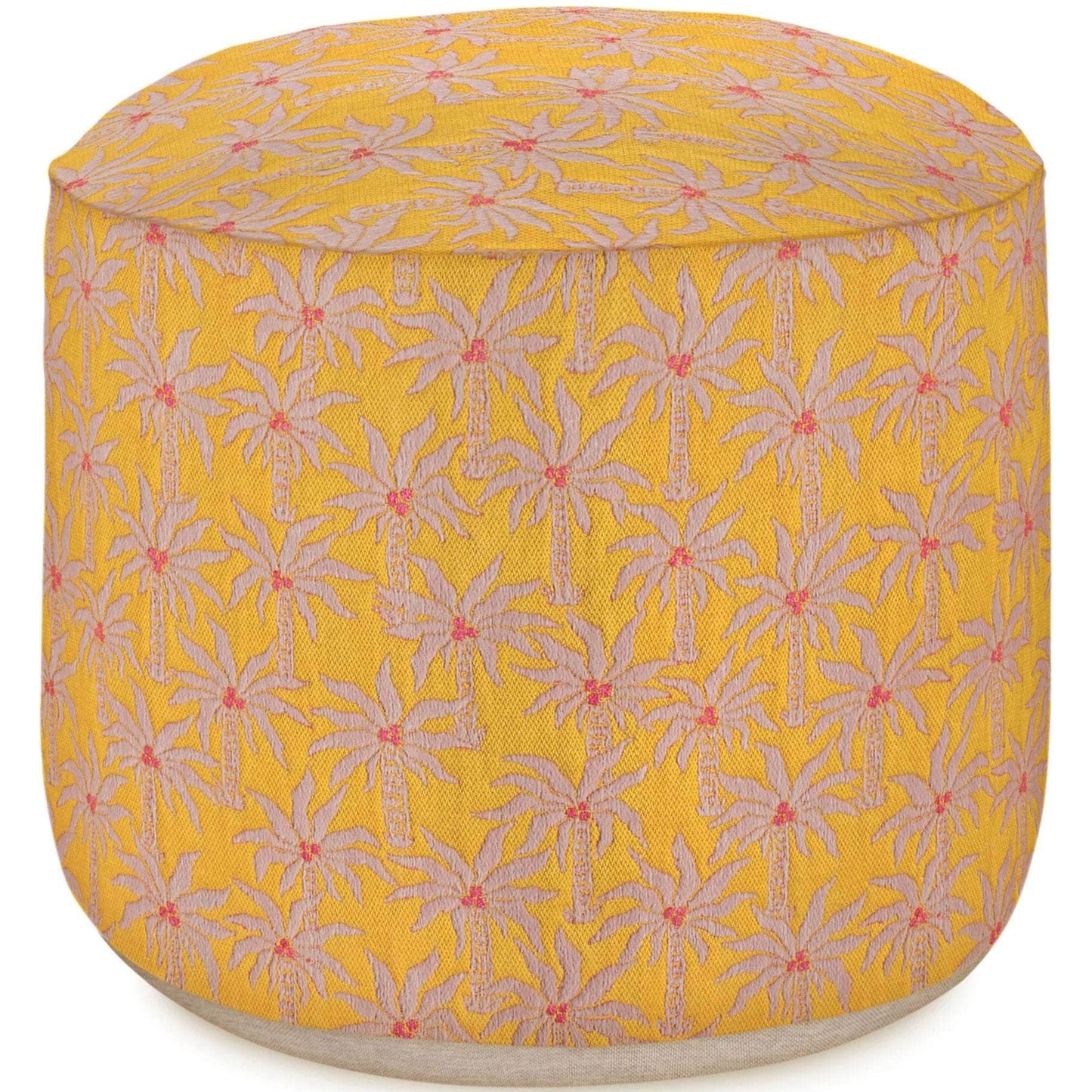Outdoor Pouf Laura Sunflower & Rose