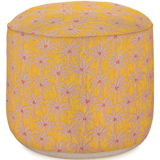 Outdoor Pouf Laura Sunflower & Rose