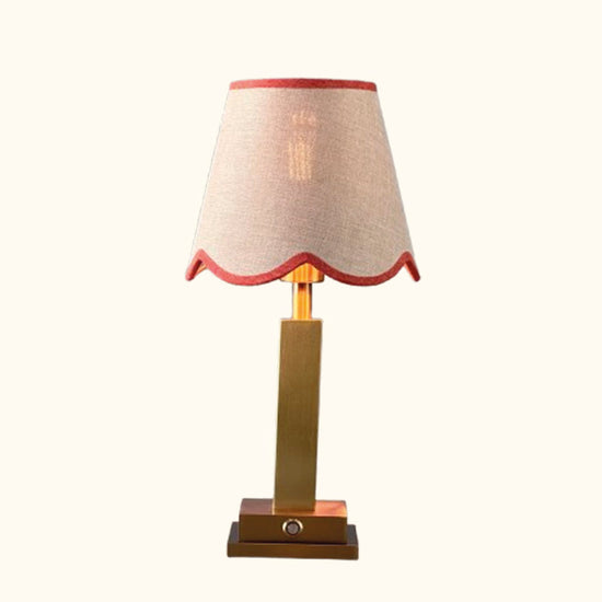 Philia Rechargeable Table Lamp Coral Scallop