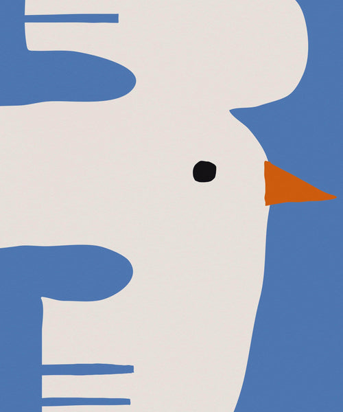 S for Seagull Print