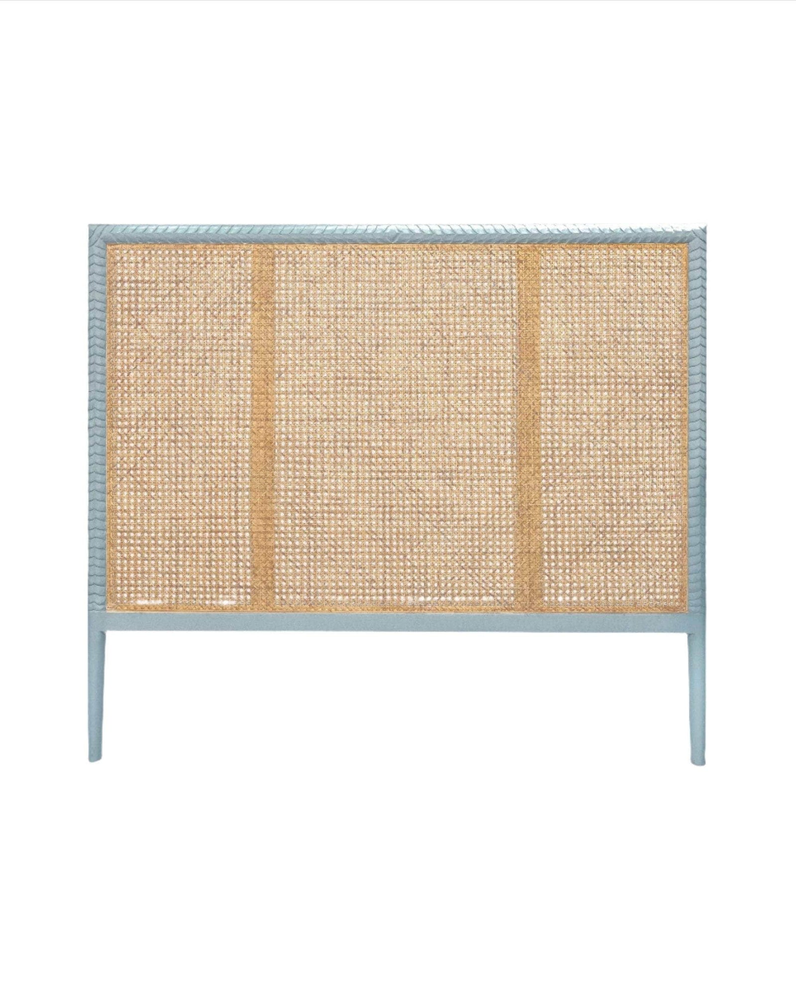 Pavilion Wooden King Headboard - Blue