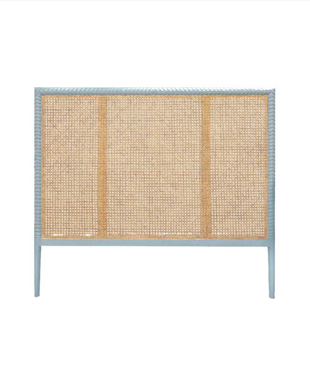 Pavilion Wooden King Headboard - Blue