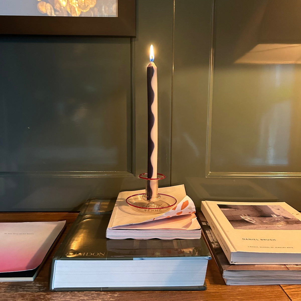Twiglet Dinner Candle