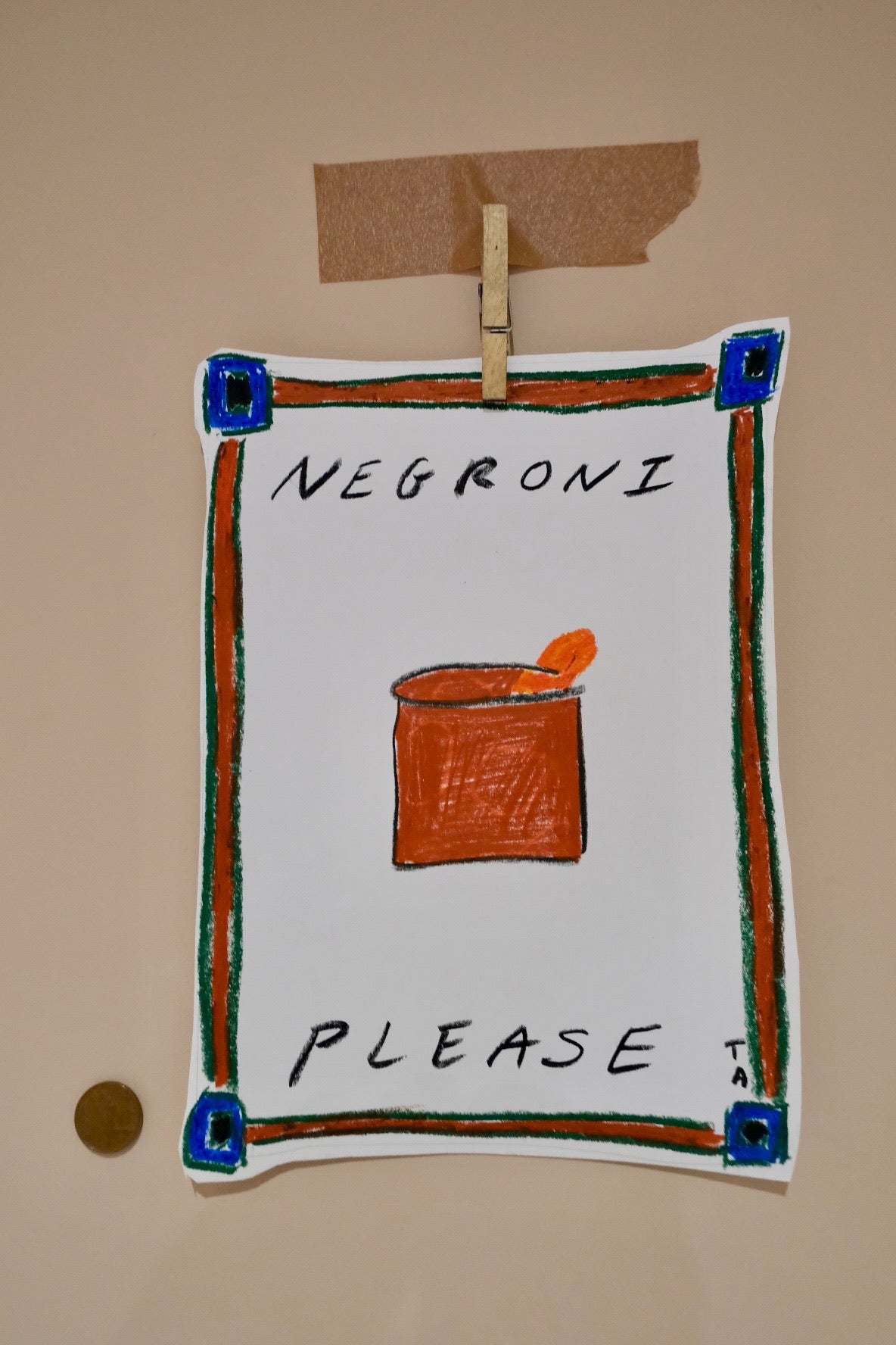 Negroni Please Artwork-