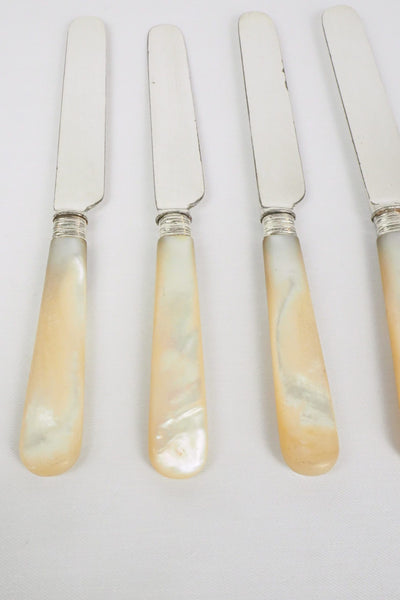 Antique Silver Plate Knives