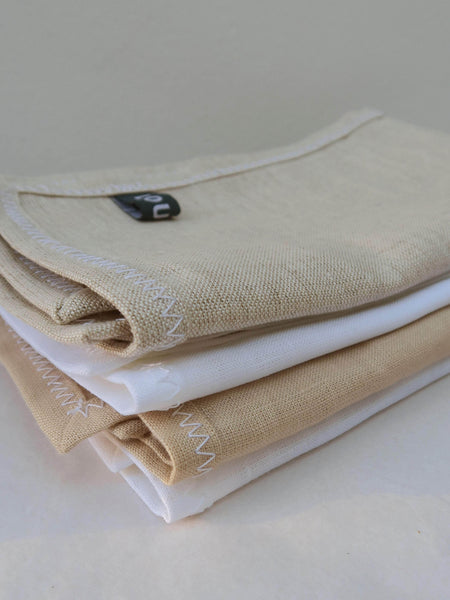 Irish Linen Napkin Sets of 4 - Multi Colour Options