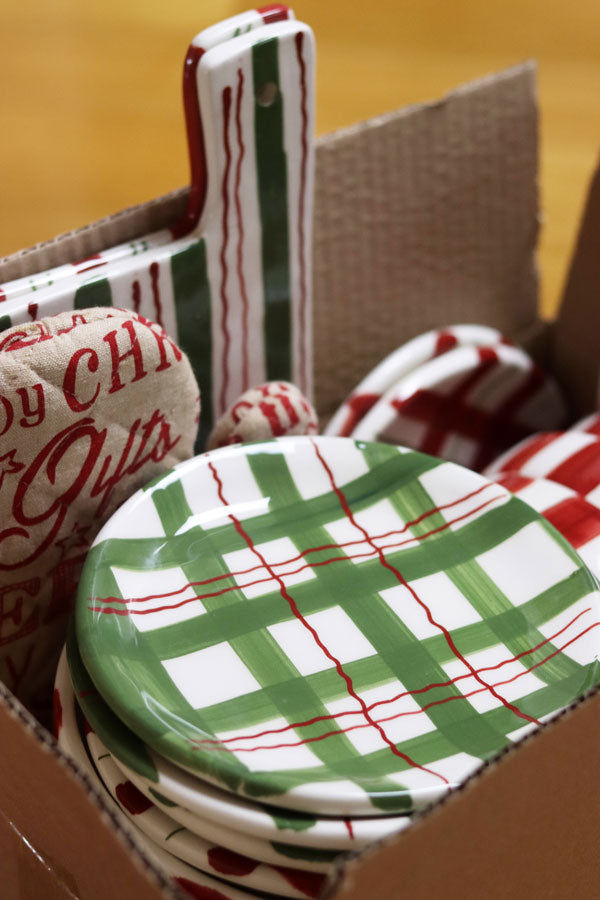Ceramic Festive Side Plate