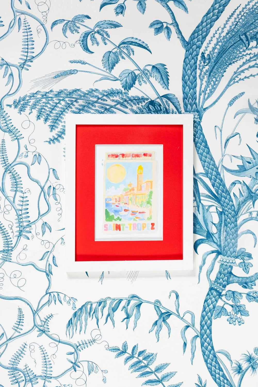 St. Tropez Matchbook Print