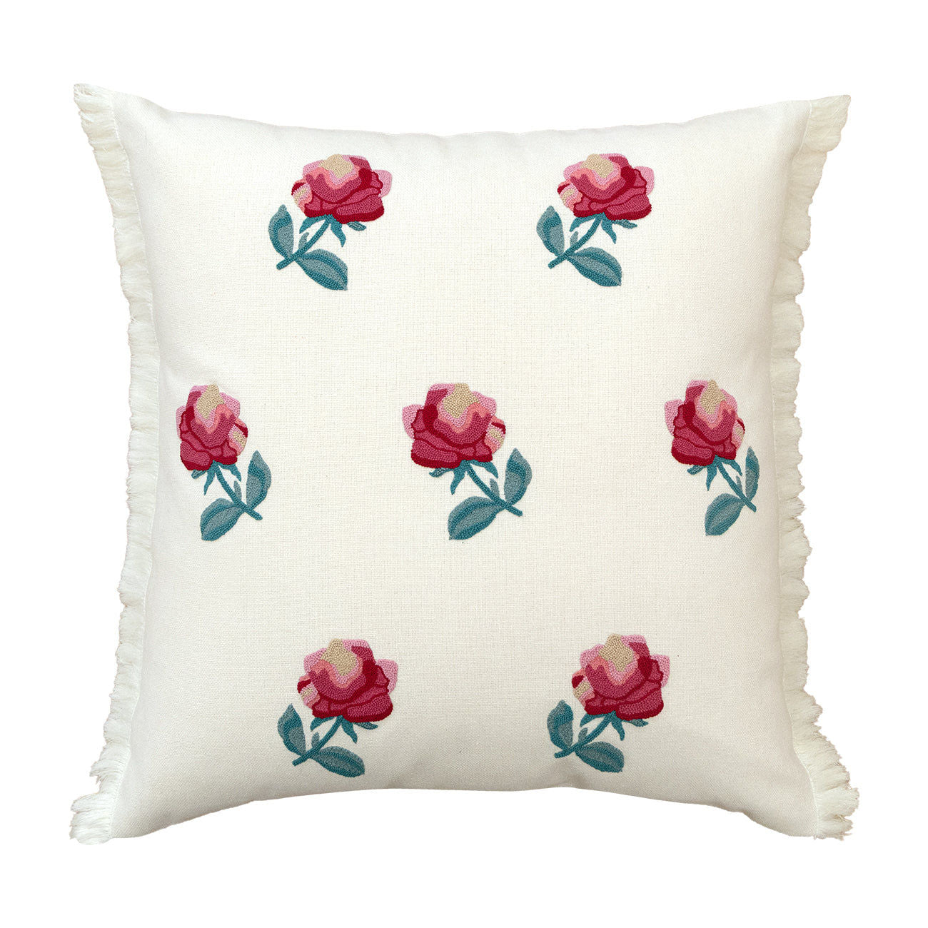 Silken Rose Cushion