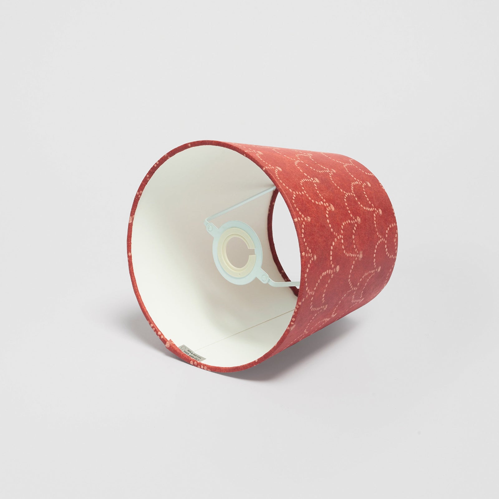 8” Empire Lampshade Pearl Chain - SANGUE