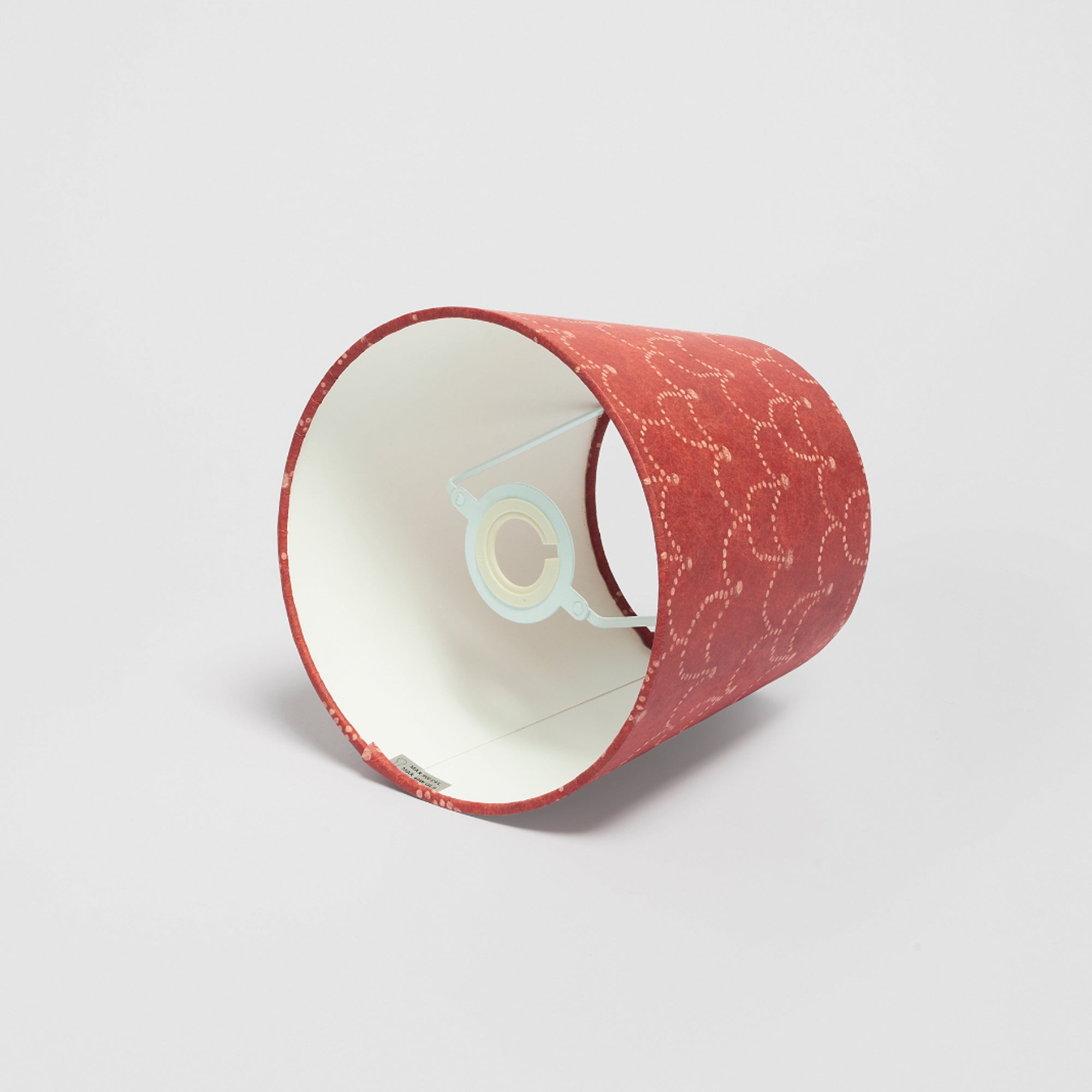 8” Empire Lampshade Pearl Chain - SANGUE