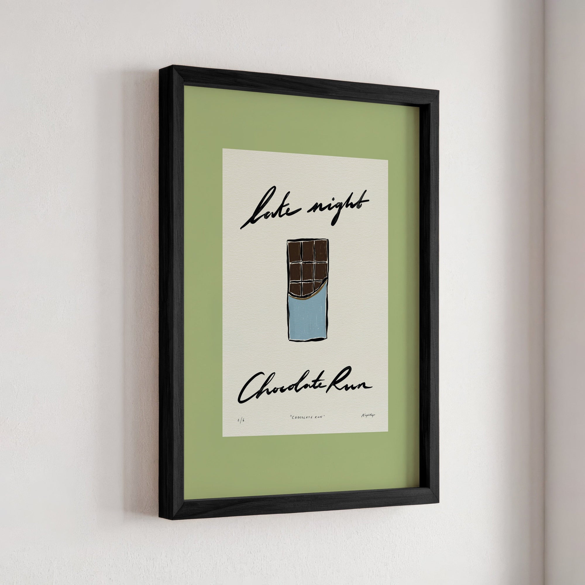 Late Night Chocolate Run Print