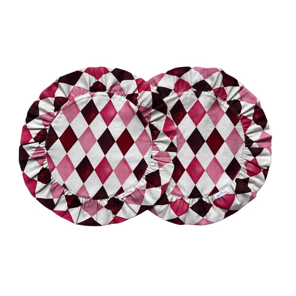 Darcy Placemat Circus Pink - Set of 2