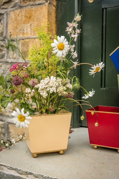 Square Planter | Small | Pale Peach