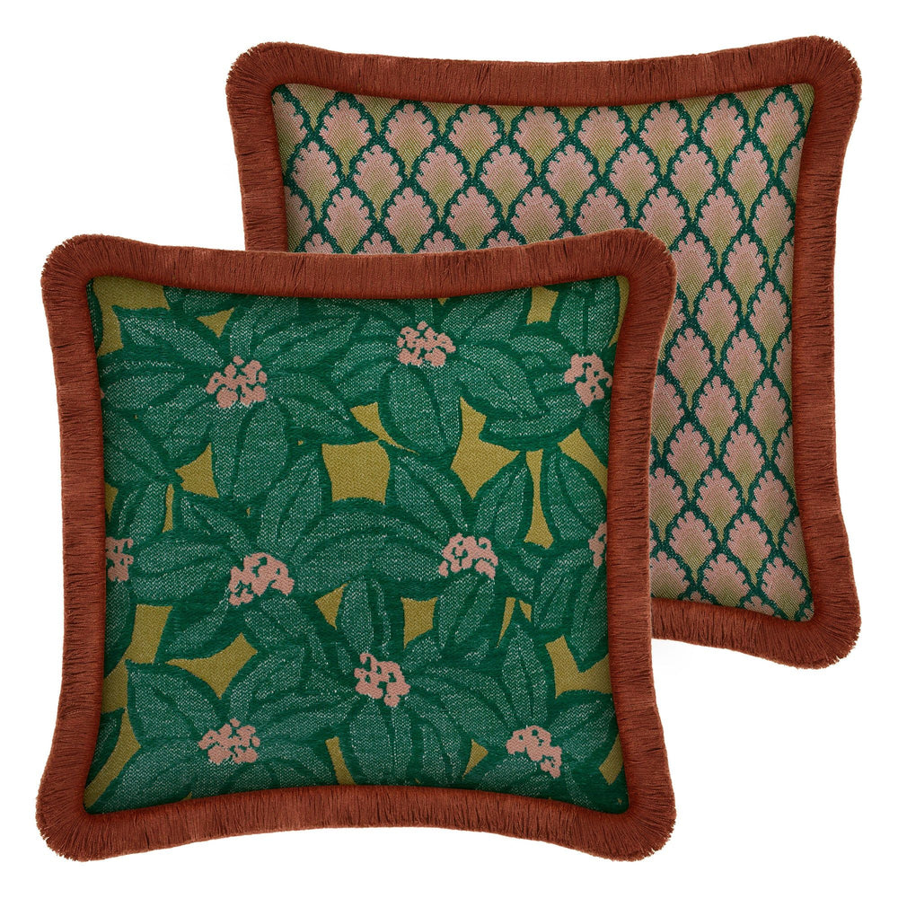 Double Sided Cushion Michelle Moss & Olive x Jessica Moss & Rose