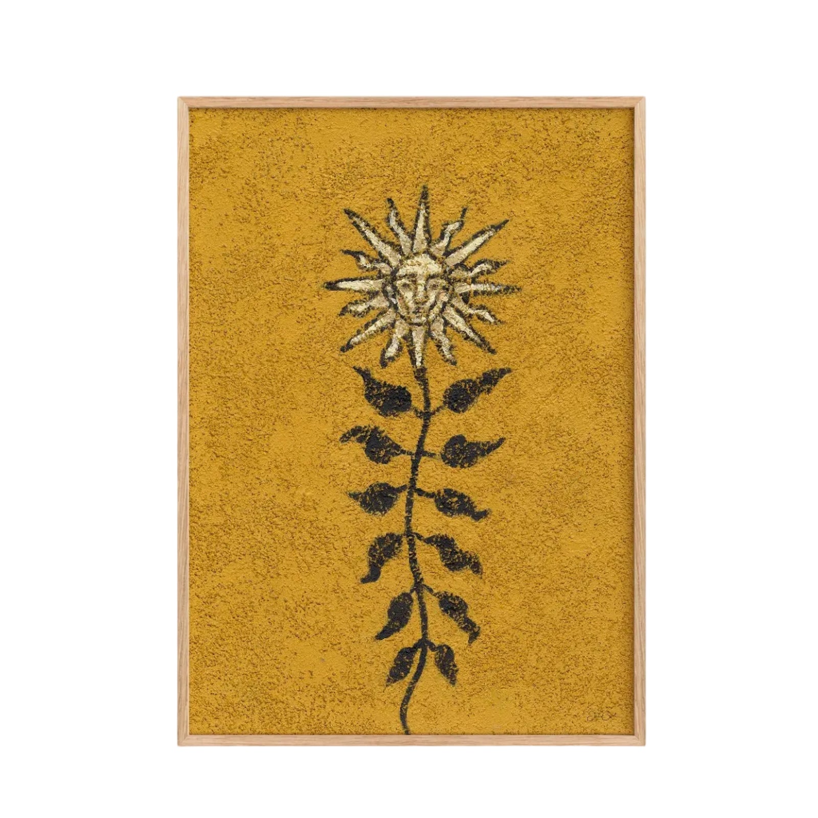 Helianthus Annuus - Botanical Art Print