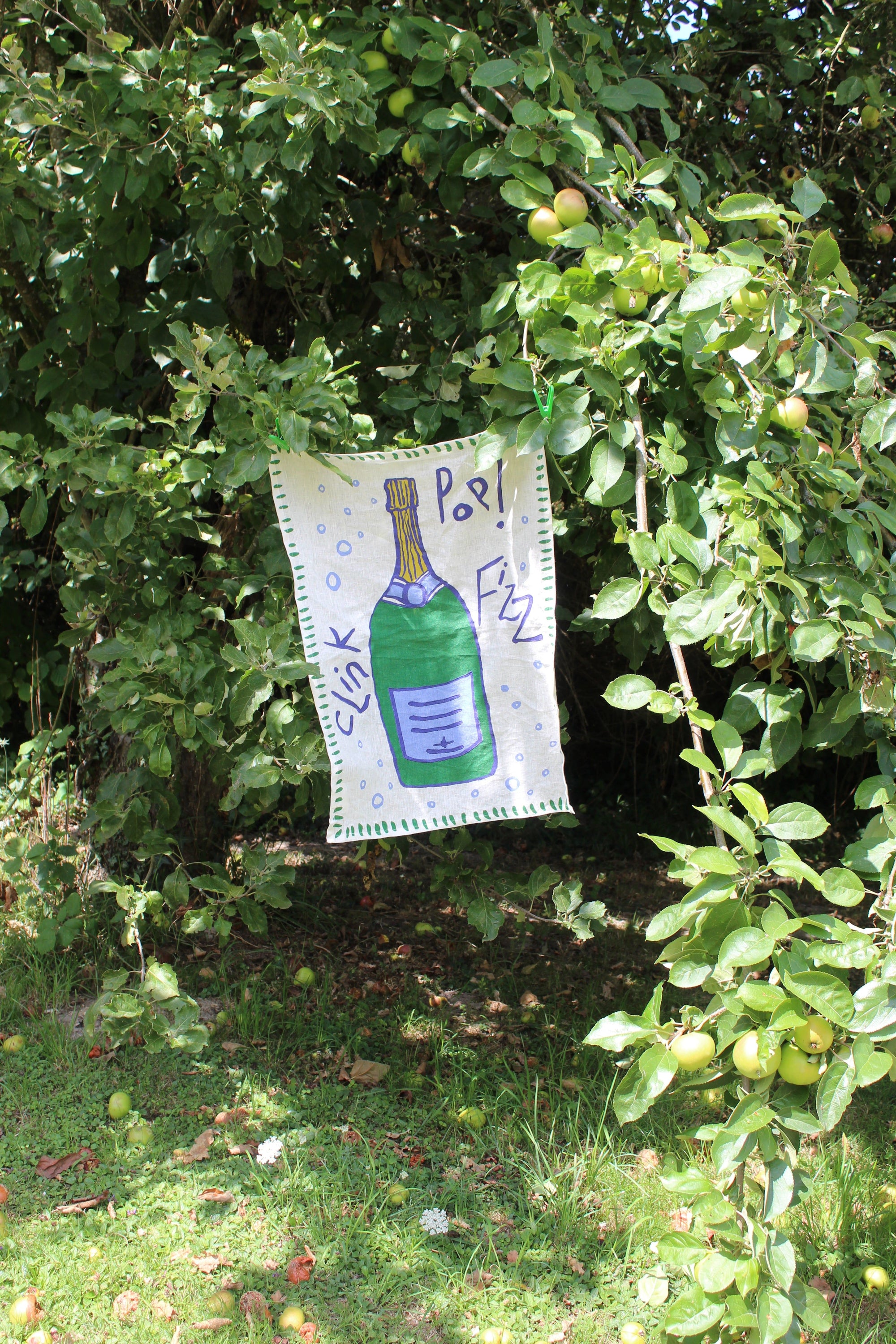 Fizz Tea Towel