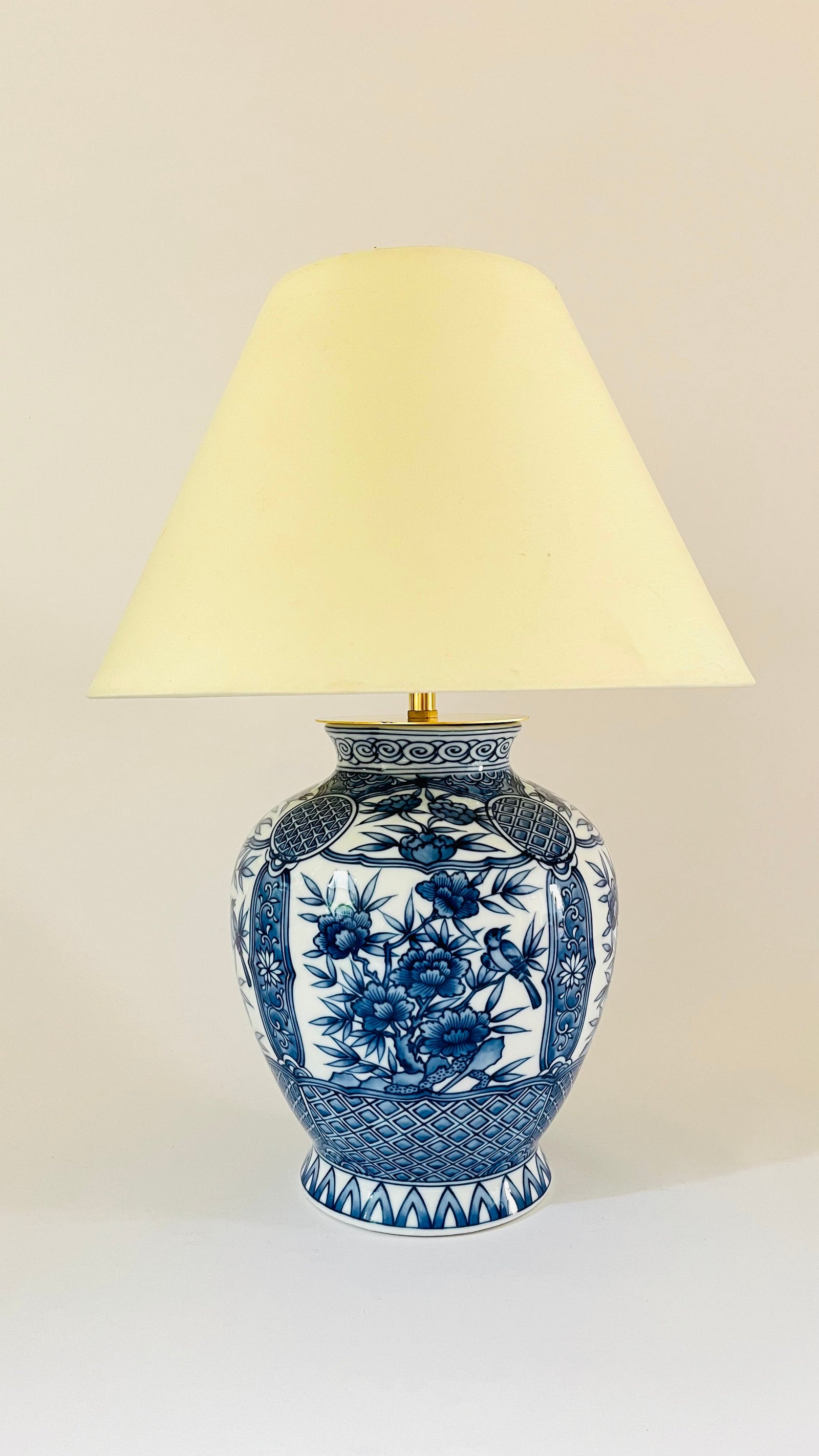 Antique Japanese Table Lamp