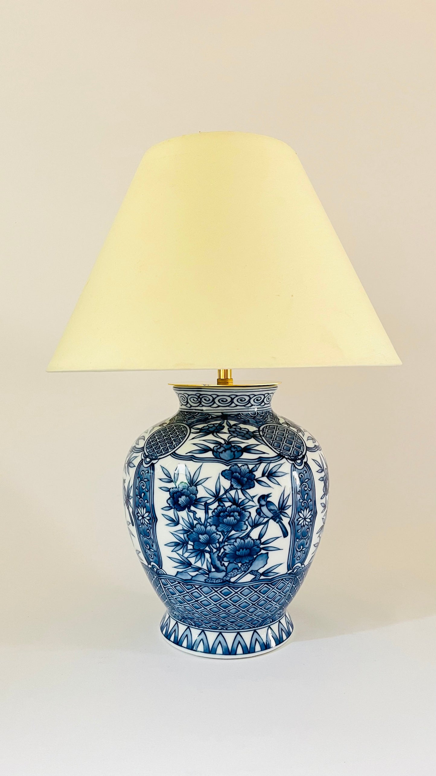 Antique Japanese Table Lamp