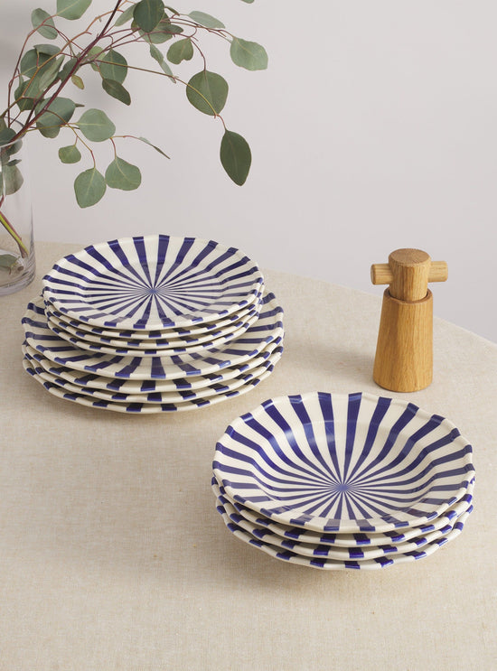 Mafalda 12 Piece Dinnerware Set with Pasta Bowl