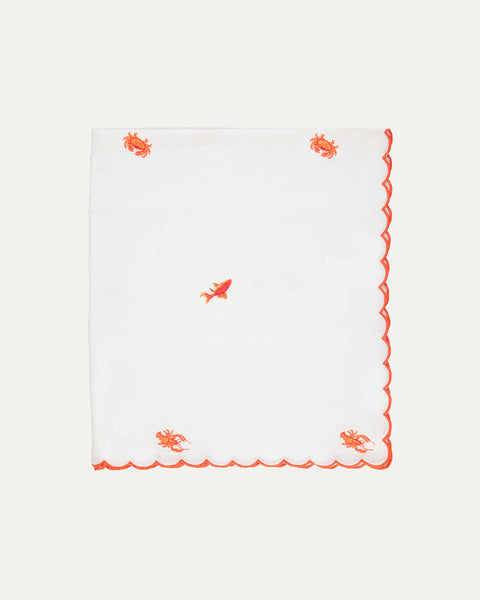 Embroidered Sea Tablecloth