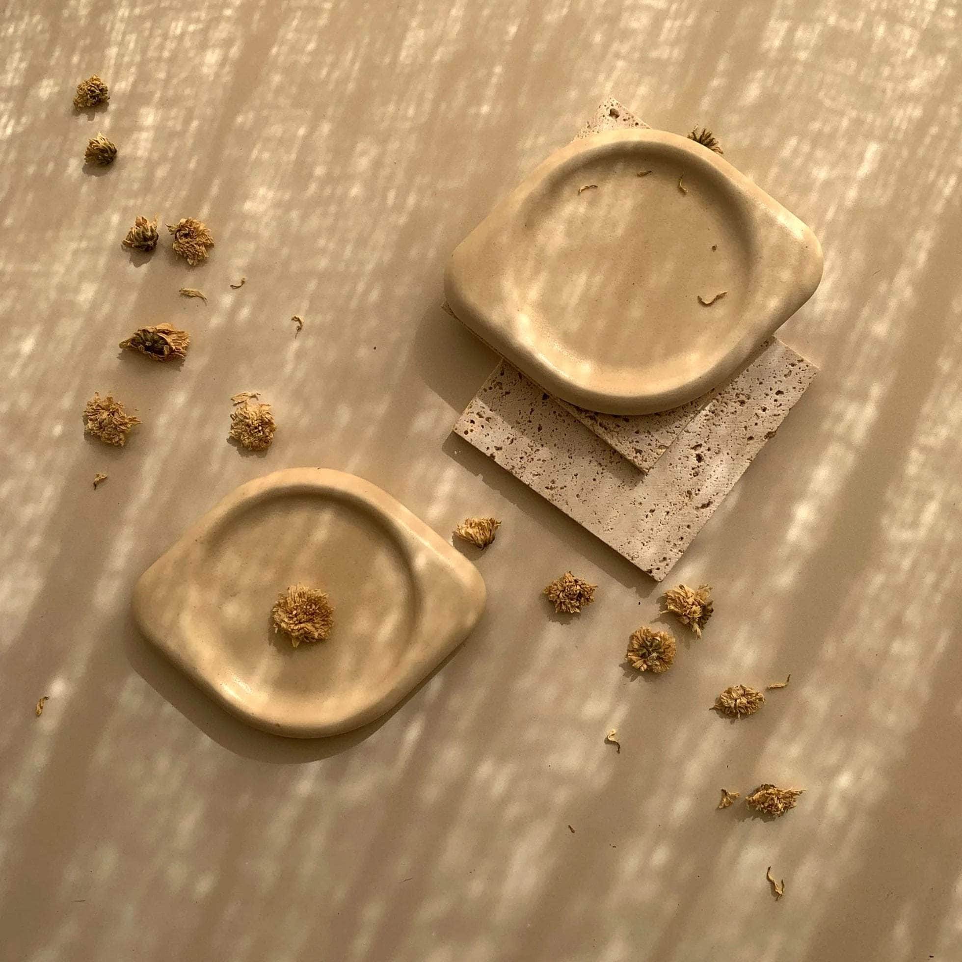 Two Coasters - Sandstone