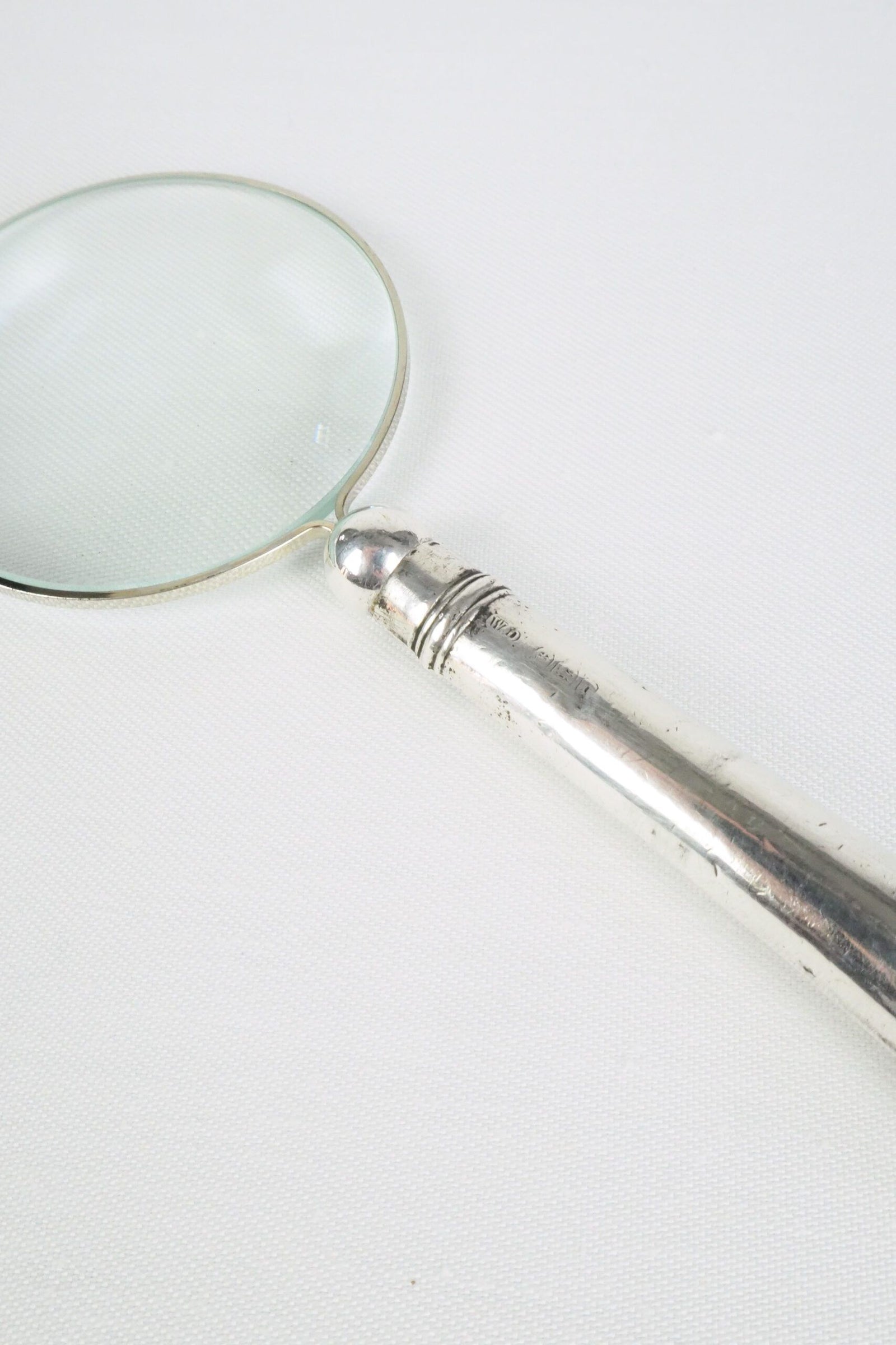 Victorian Sterling Silver Magnifying Glass
