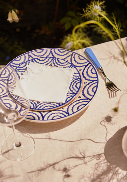 16-Piece Sky Blue Cutlery Set