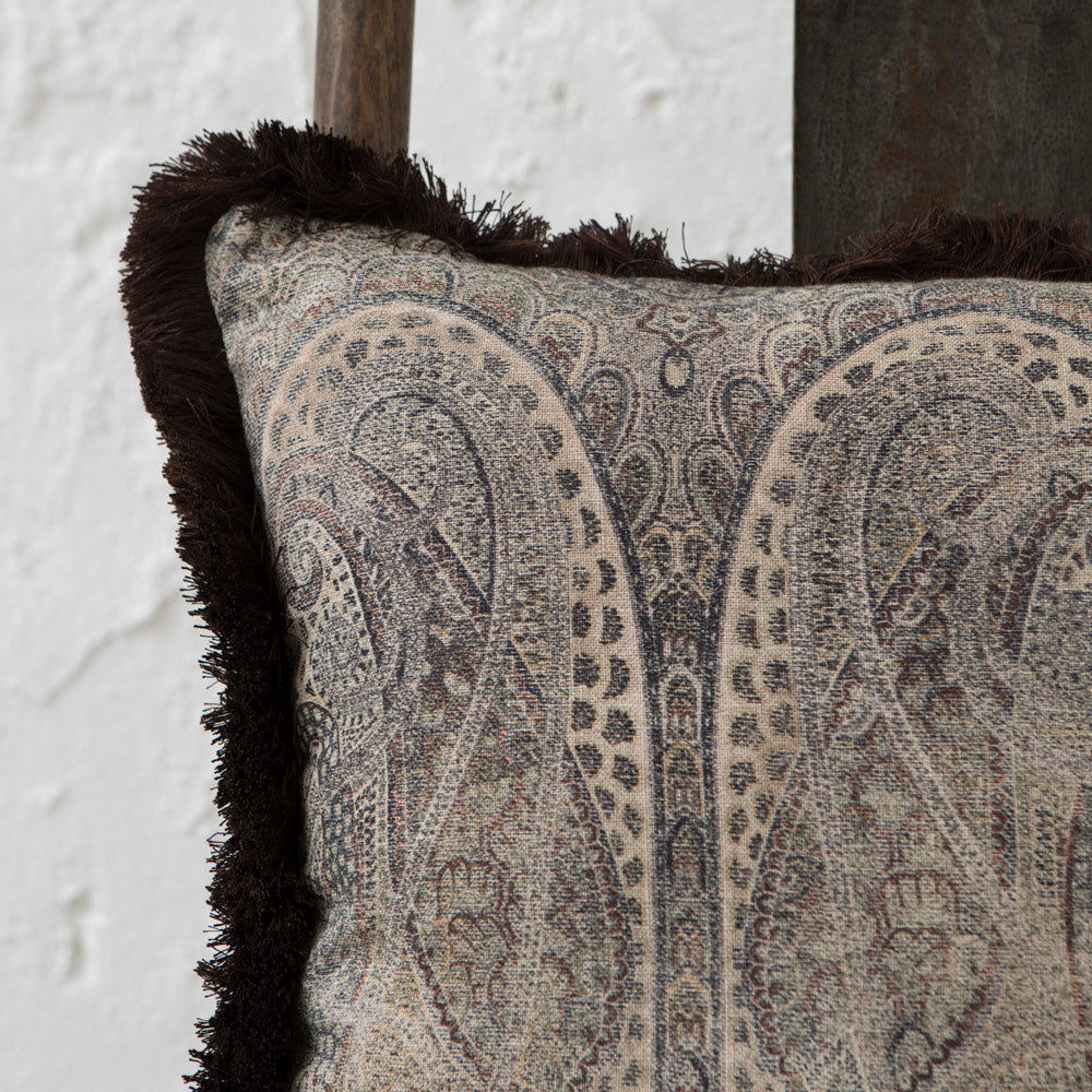 Shanti Chocolate Cushion