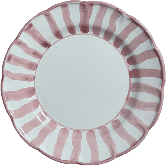 Sole Plate 20 cm Pink Stripe